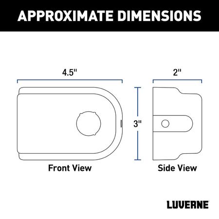 Luverne Truck Equipment GM PROWLER MAX GRILLE GUARD SENSOR RELOCATION KIT 390210